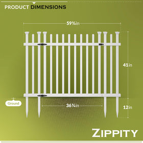 Zippity Outdoor Gate Kit hardware included facilitates quick installation