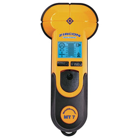 Zircon MetalliScanner MT7 detects rebar and pipes behind concrete with DeepScan up to 6 inches.