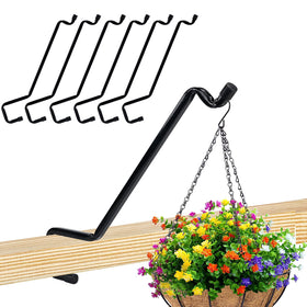 Ziroland deck hook rail hanger over railing for quick outdoor hanging.
