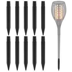 ZIUZI solar stake assembly for easy pathway lighting setup