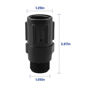 Two-pack 25psi regulators from Zivceng for larger systems