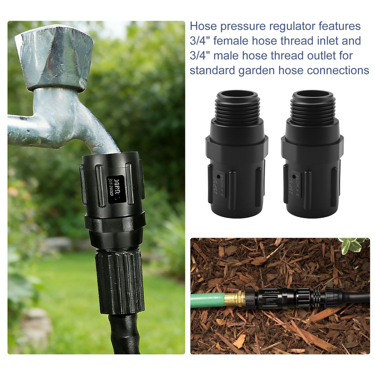 Easy-installation drip irrigation parts from Zivceng for quick setup
