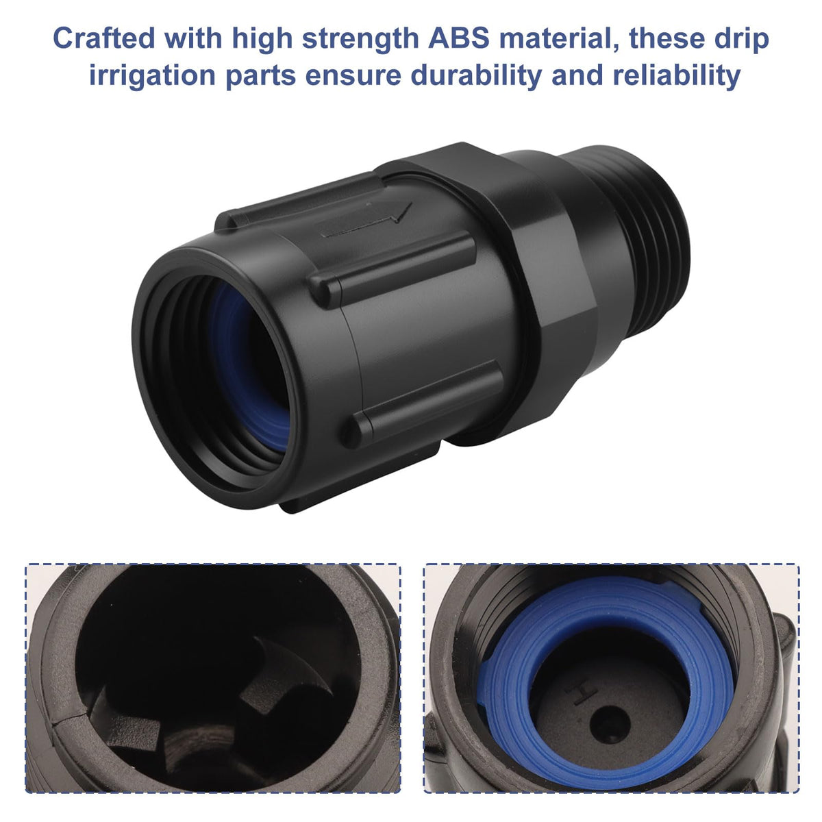 Flexible hose regulator maintains steady flow and protects components