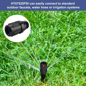 Garden hose regulator fits standard 3-4 in connections for reliable use