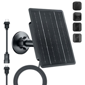 Zivif 3W solar panel with mount for Blink Outdoor cameras; continuous outdoor power