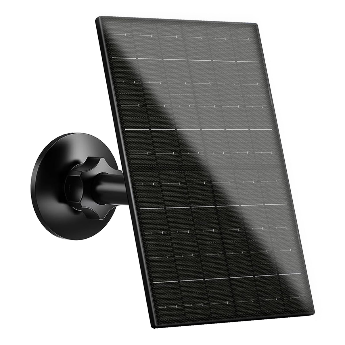 Zivif 6W solar panel close-up showing monocrystalline cells for outdoor charging.