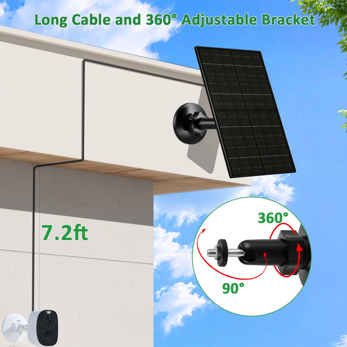 Zivif IP66-rated solar panel resisting rain and dust in outdoor environments.