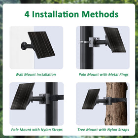 Zivif included kit fits trees, walls, and posts.