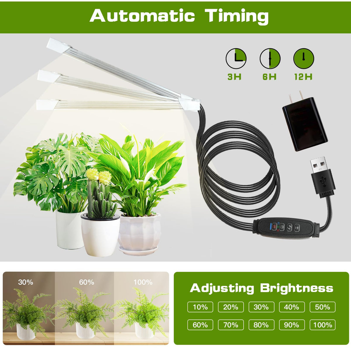 The ZIXNEXKOO storage boxes and hooks organize gardening tools.