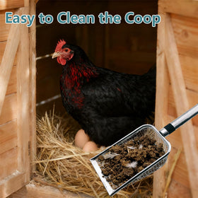 ZiyiCrate two-piece set enables coop and run cleaning versatility