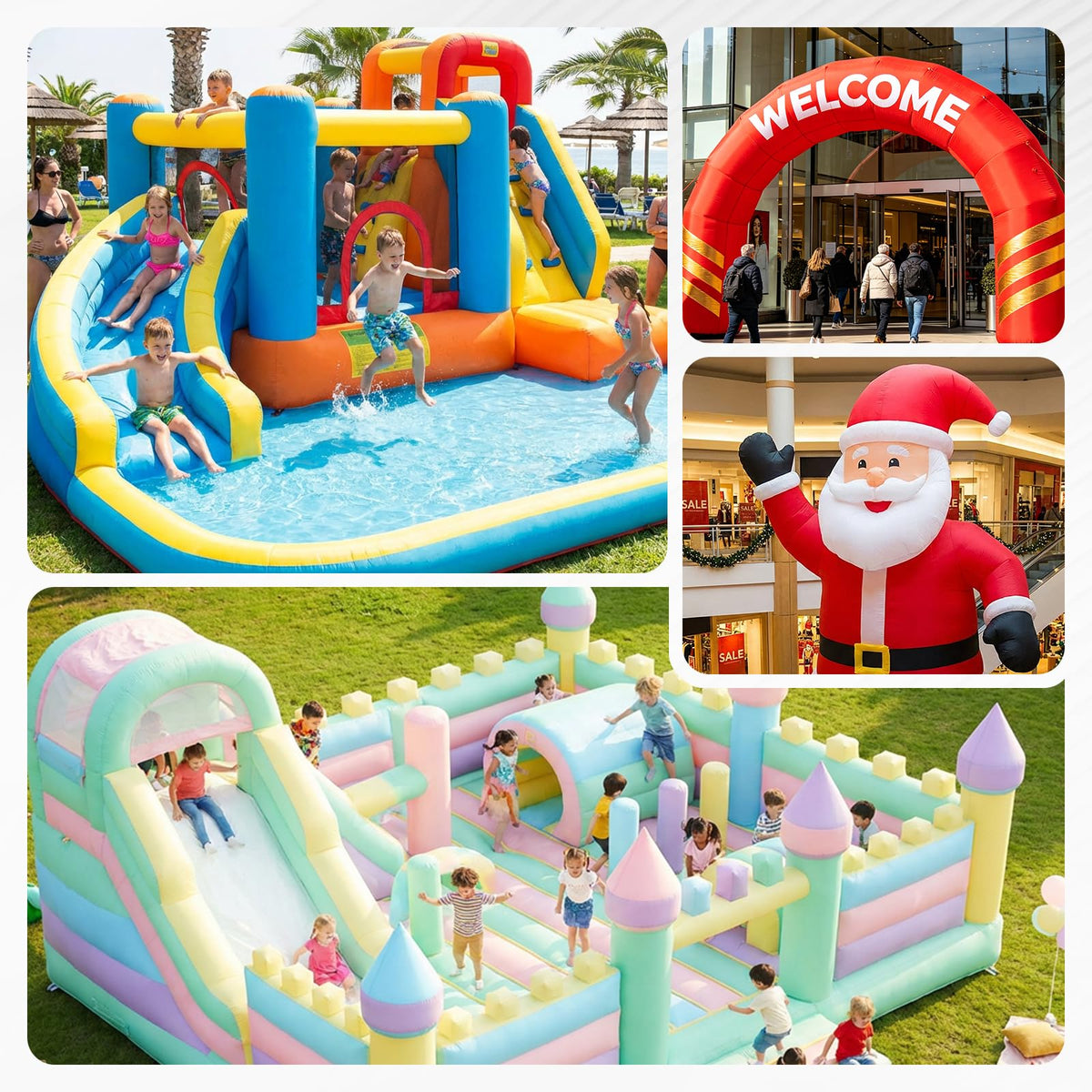 Ziziella Bounce House Blower compact portable design indicating easy storage and transport.