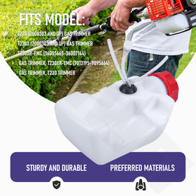 ZIZIWEI durable plastic construction—lighter feel with sturdy fuel tank assembly