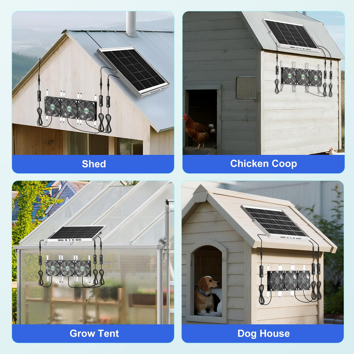 ZIZIWIN IP67 housing ensures durable outdoor performance