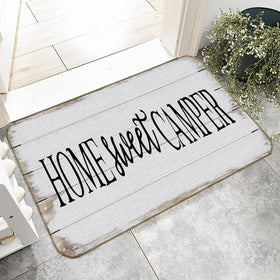 ZJSYXXU kitchen mat for RV travel and campsite entry