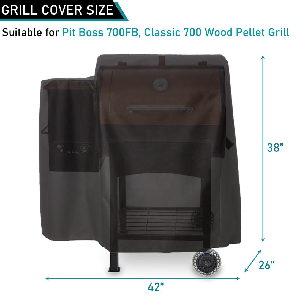 ZJYWSCH 600D polyester material shields from sun and rain.