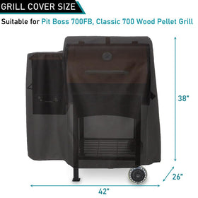 ZJYWSCH 600D polyester material shields from sun and rain.