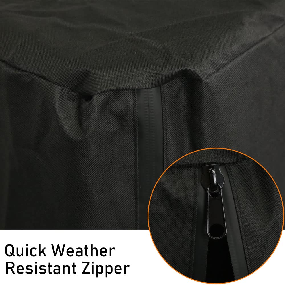ZJYWSCH Drawstring-tight cover secures a perfect fit in wind.