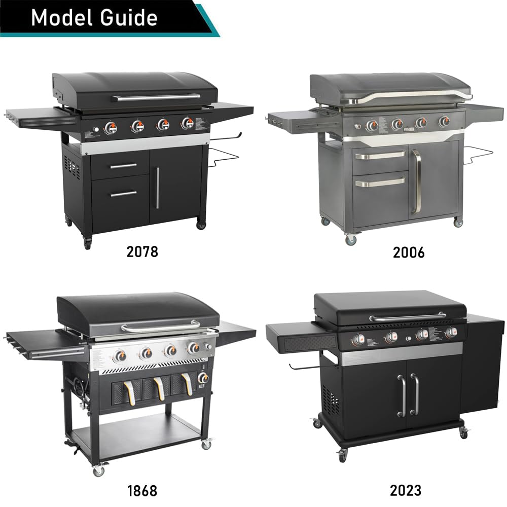 ZJYWSCH versatile fit covers multiple models including 1818, 1868, 2023 griddles