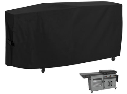 ZJYWSCH griddle cover on Blackstone Bronco 28 XL protects against rain