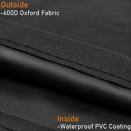 ZJYWSCH Heavy-duty PVC-lined Oxford cover guards against weather and wear.