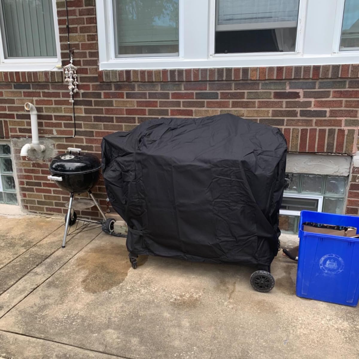 ZJYWSCH PB1230PC keeps grill dry for storage and use.