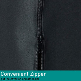 ZJYWSCH Quick zipper side closure simplifies on/off for busy cooks.