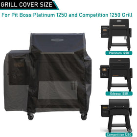 ZJYWSCH waterproof 1250 cover protects against rain and sun