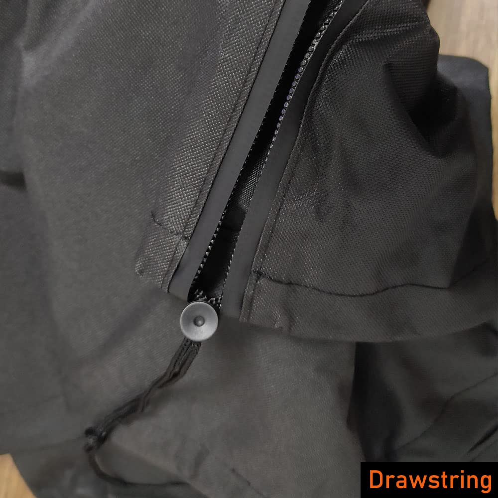 ZJYWSCH Waterproof zippers prevent leaks during setup or rain.
