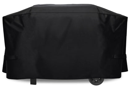 ZJYWSCH Weber Slate 28-inch griddle cover in waterproof fabric shields your grill from rain and snow.