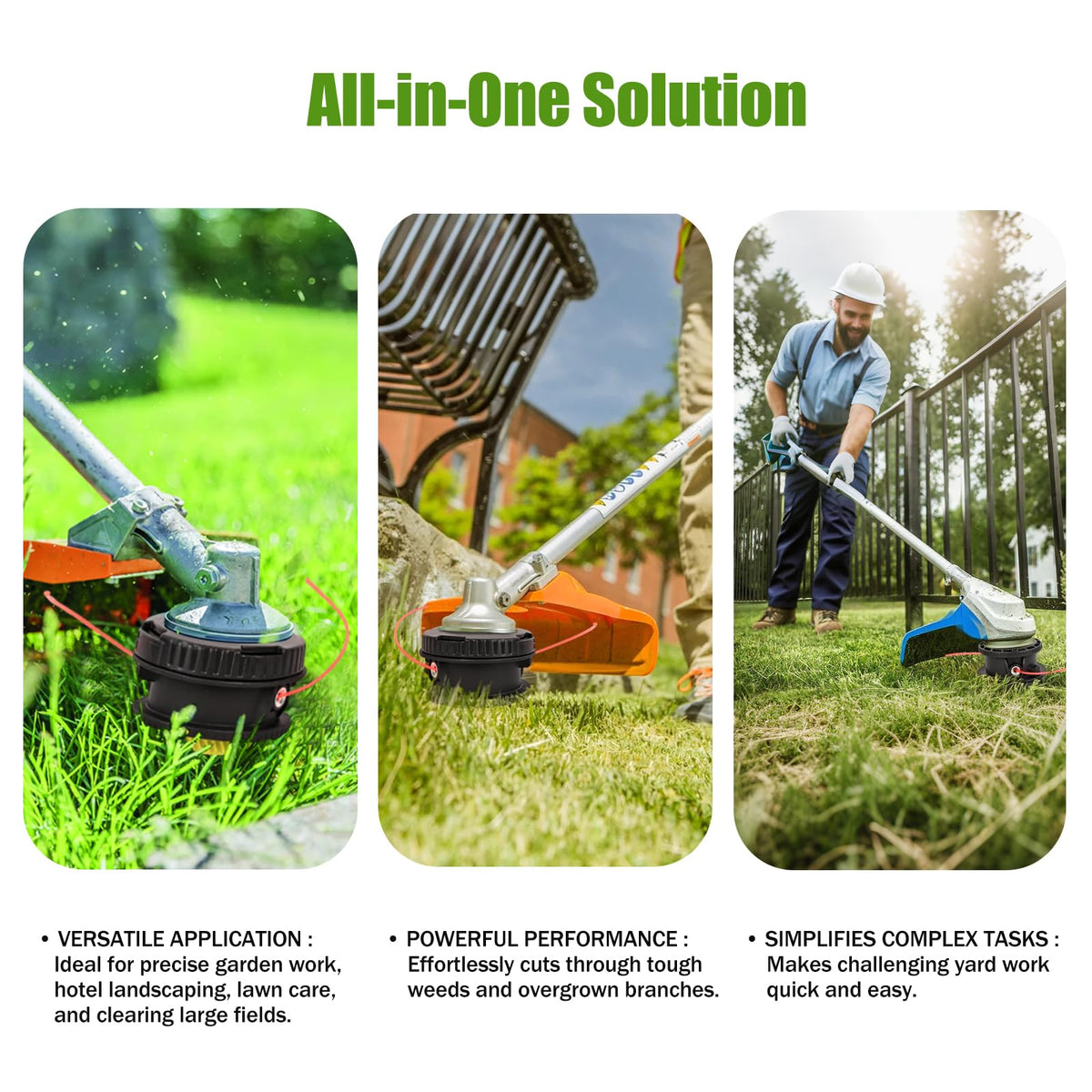 ZJZZJZ trimmer head safety guidelines and setup tips for safer use