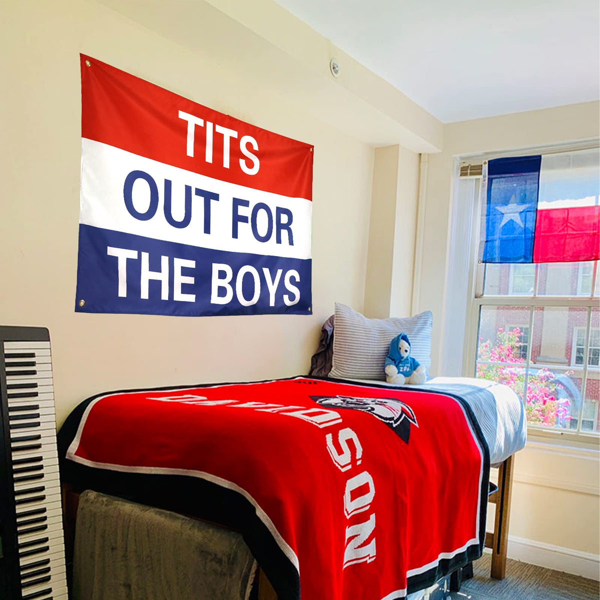 ZKflager 3x5 ft flag perfect for parties and college room display