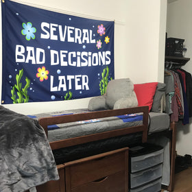 ZKflager indoor-outdoor flag ideal for dorms, man caves, and frat spaces.