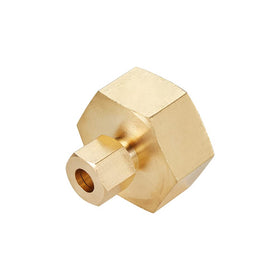 Brass connector from ZKZX suitable for hose-to-pipe conversions