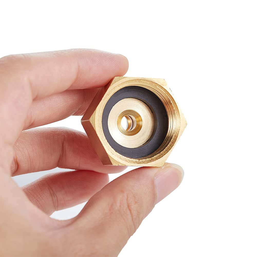 Lead-free ZKZX brass connector designed for outdoor use