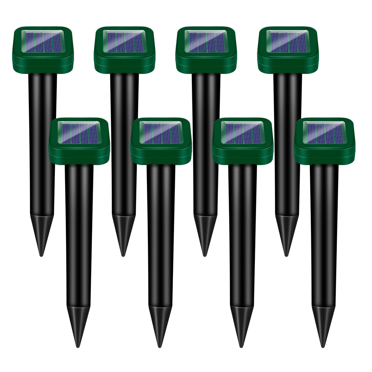 ZLieatmp 8-pack snake deterrent in yard, humane outdoor protection for garden