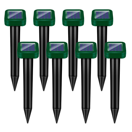 ZLieatmp 8-pack snake deterrent in yard, humane outdoor protection for garden