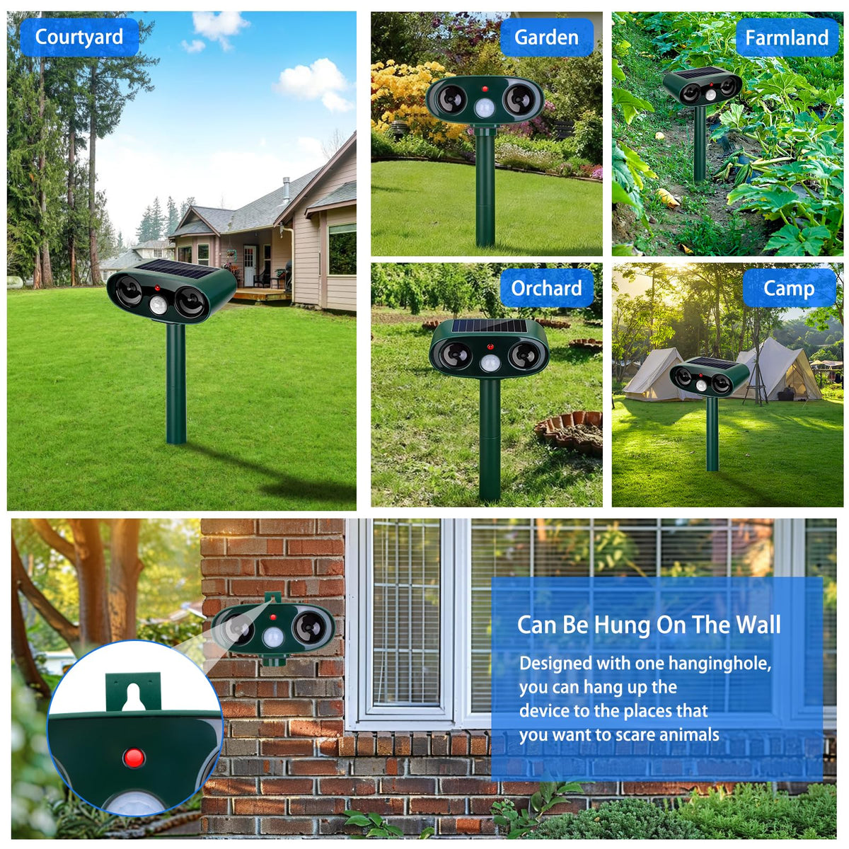 ZLieatmp bear-repellent devices help protect trash areas from curious visitors