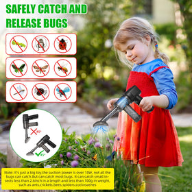 ZLieatmp cordless insect catcher for car interiors and quick cleanups