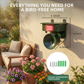 ZLieatmp coverage up to 5000 sq ft for yard protection