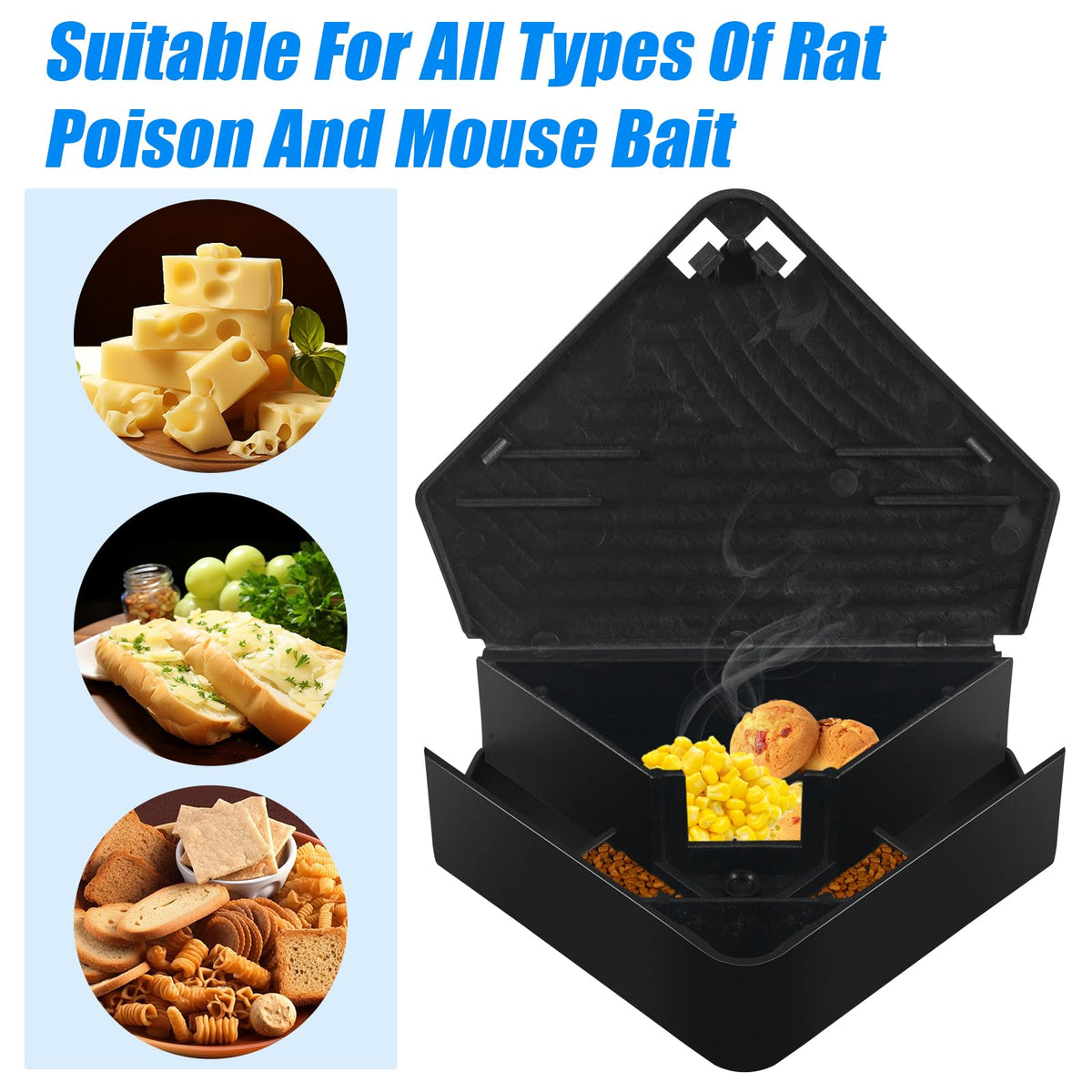 ZLieatmp indoor-outdoor use keeps spaces rodent-free during gatherings.