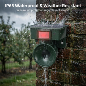 ZLieatmp IP65 weatherproof bird repeller ready for all weather