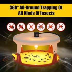 ZLieatmp pets-safe flea catcher works without fumes, ideal for families and pets.
