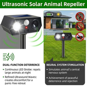 ZLieatmp 4-pack setup provides versatile outdoor protection for multiple areas