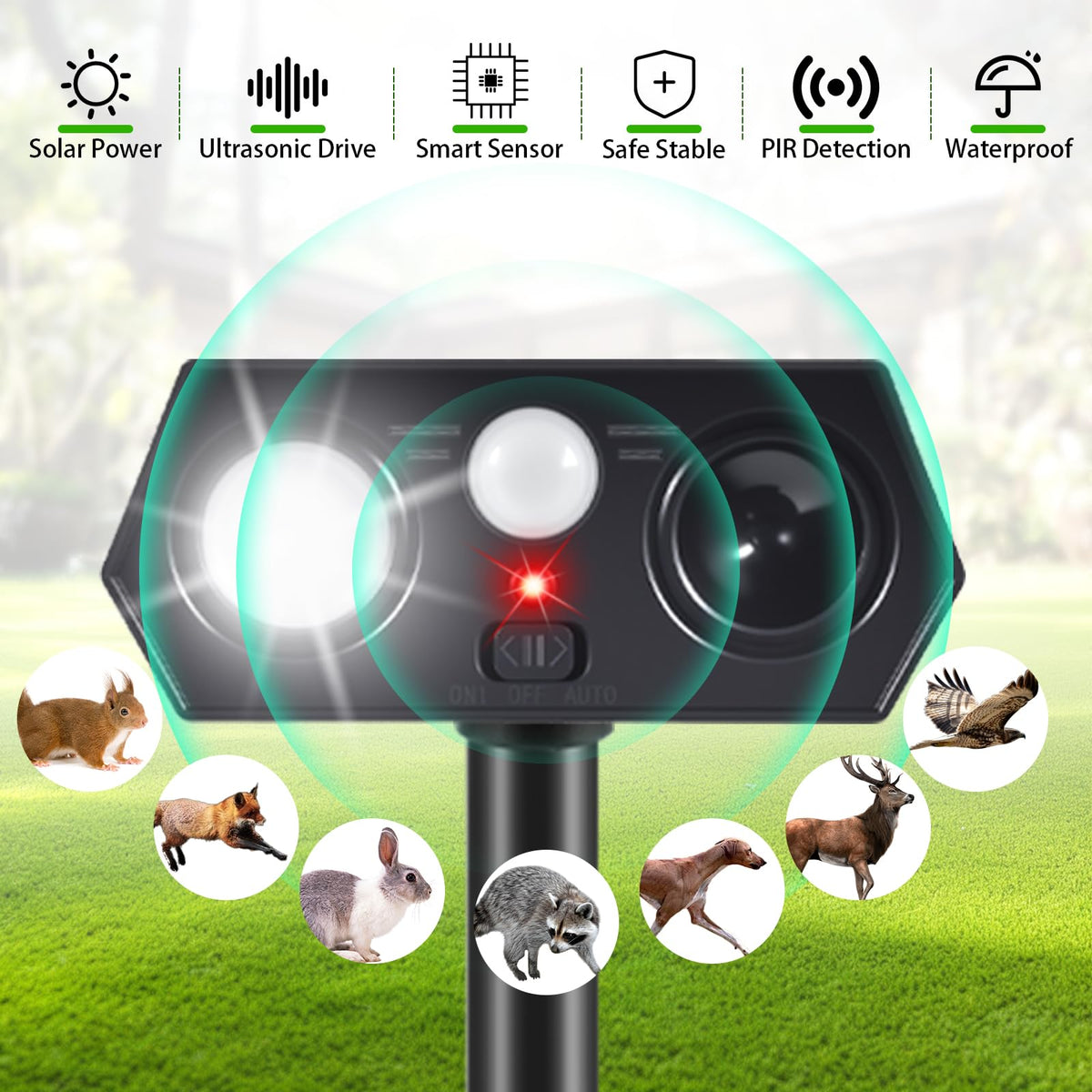 ZLieatmp weatherproof unit stands up to rain and snow in outdoor spaces