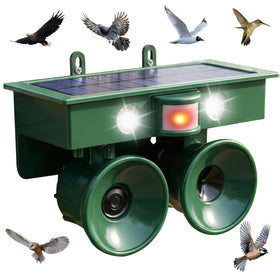 ZLieatmp solar bird repellent front view shows durable outdoor protection
