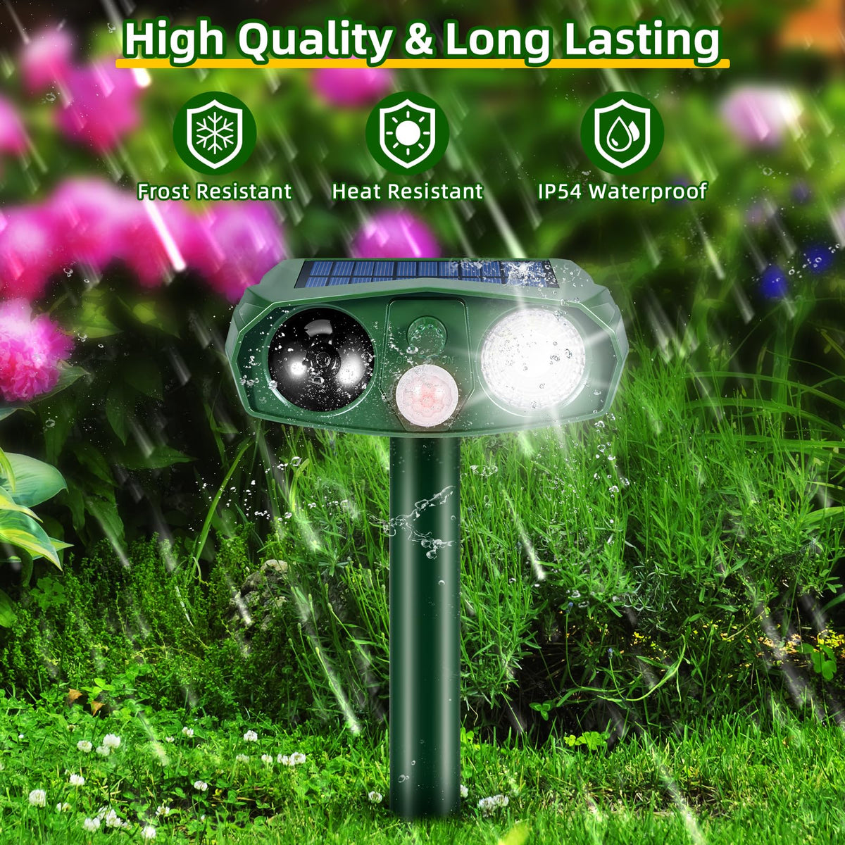 ZLieatmp solar-panel-indicator shows charge status for reliable outdoor use.
