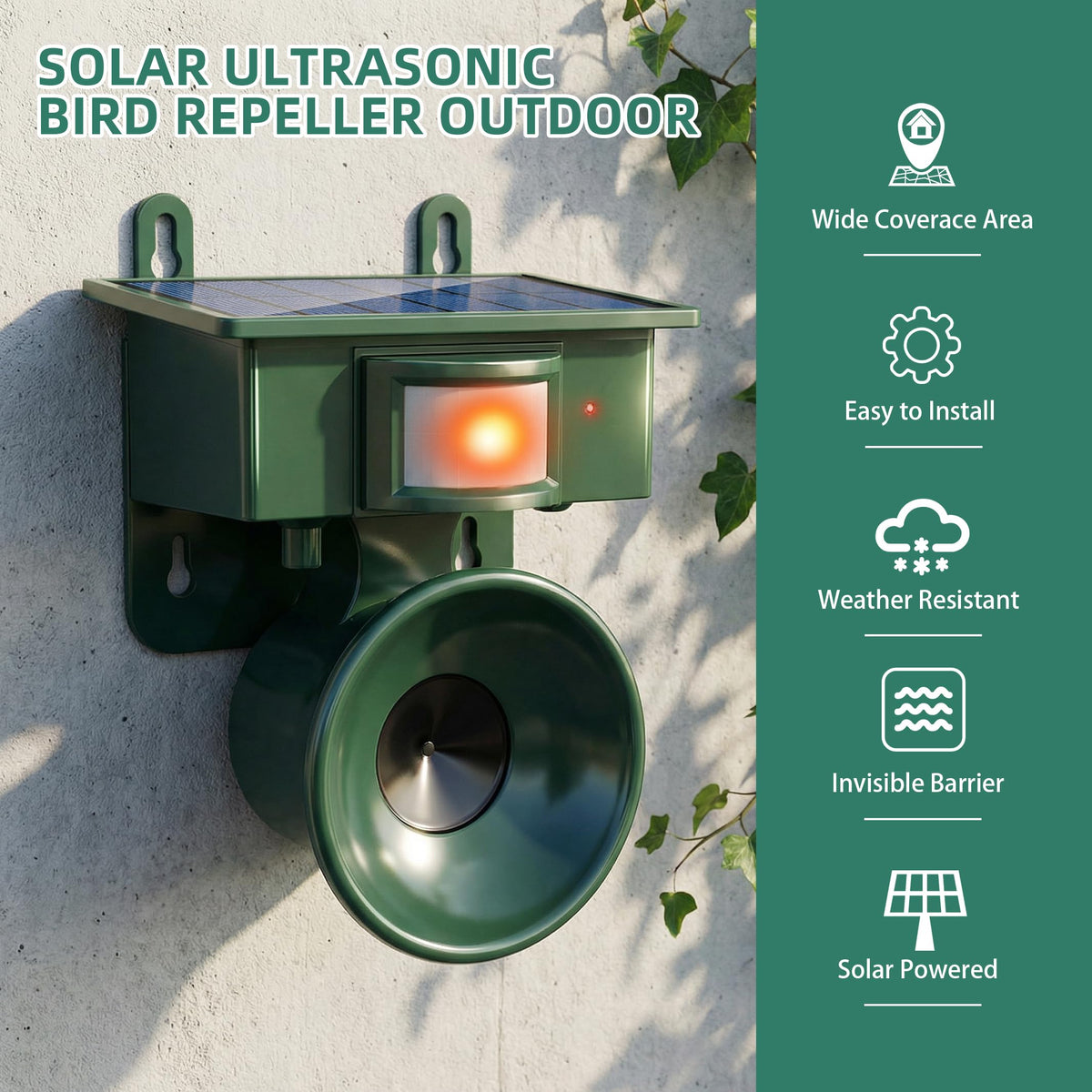 ZLieatmp solar panel and rechargeable battery for continuous use