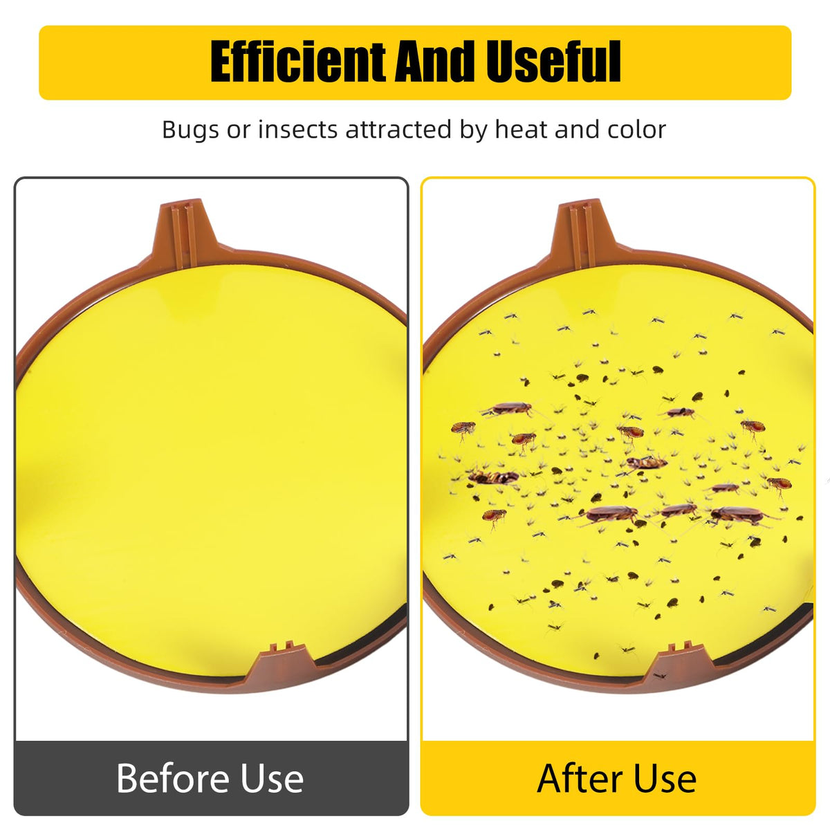 ZLieatmp sticky pad refills keep trapping power strong for ongoing control.