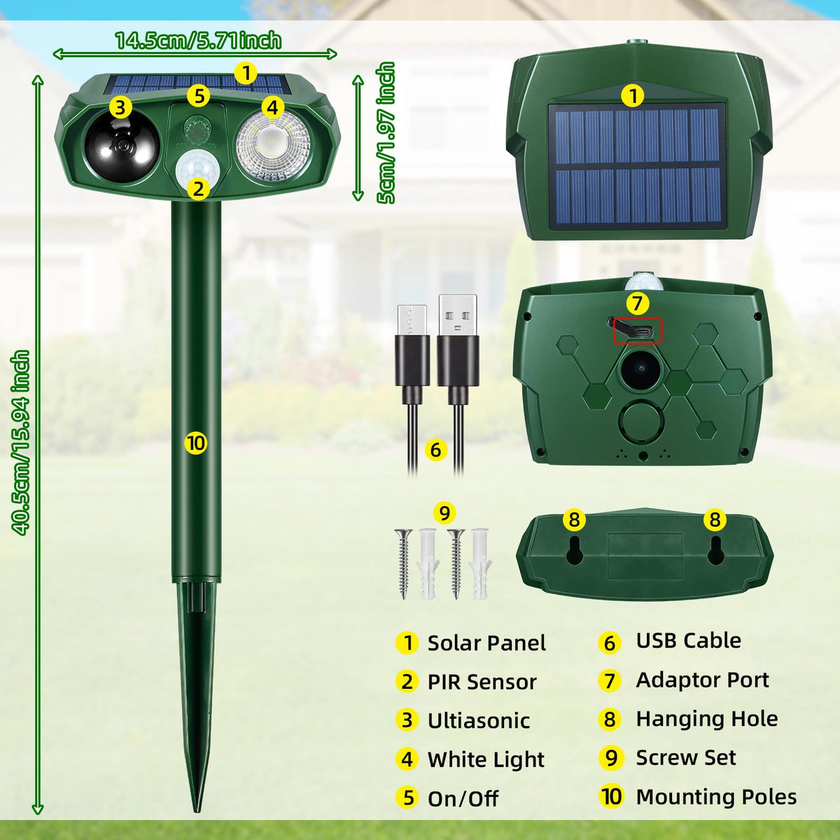 ZLieatmp weatherproof-outdoor design withstands all seasons.