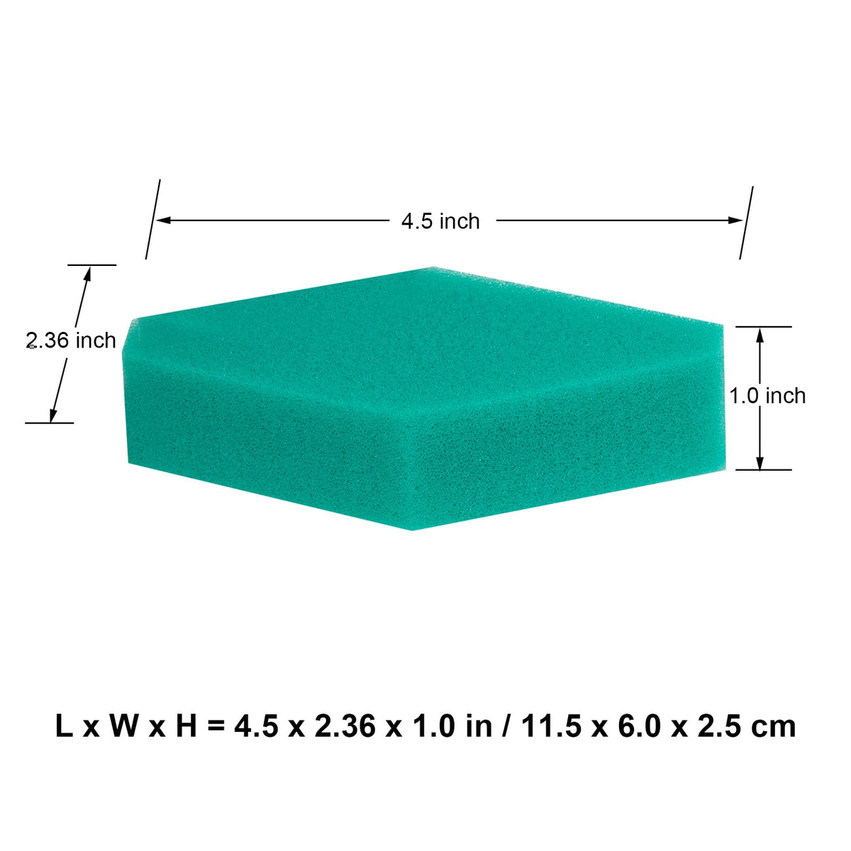 ZLKSKER foam air filter close-up showing premium sponge for efficient filtration.